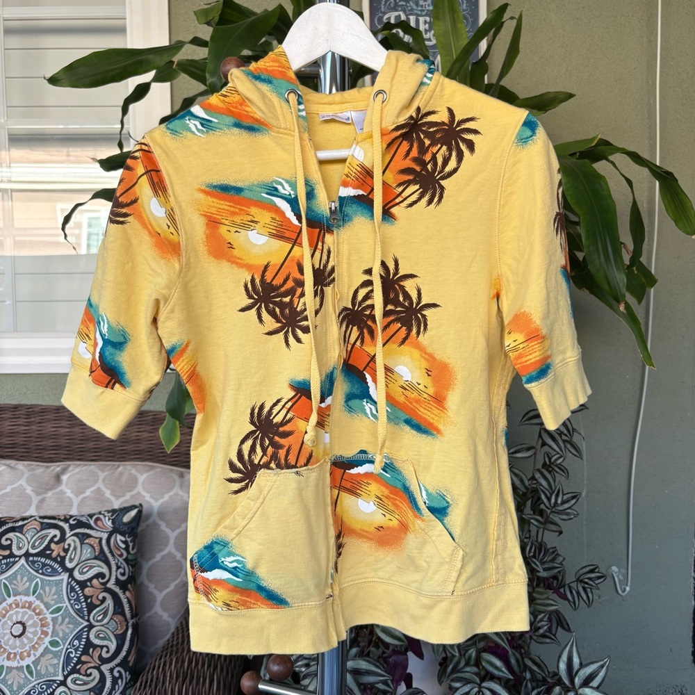 No Boundaries Tropical Sunset Hoodie